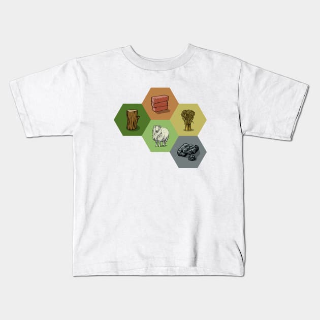 All Resources Kids T-Shirt by adamkenney